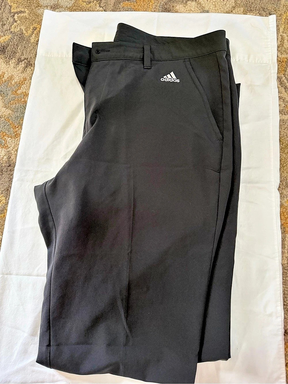 adidas Men's Black Athletic Pants Like New
